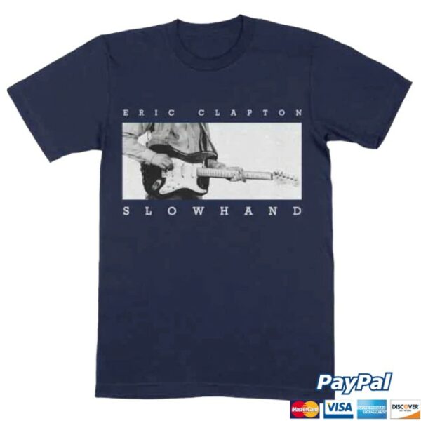 Eric Clapton Store Merch Slowhand 2025 Tour Tee
