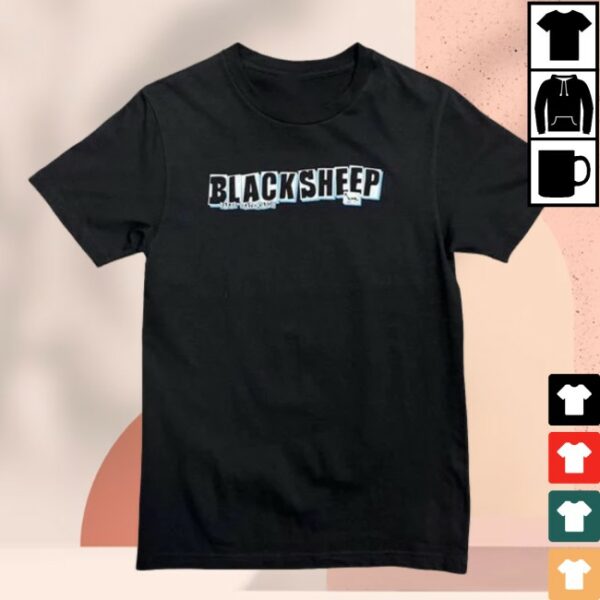 Black Sheep Skate Shop Merch Baker Skateboards X Black Sheep Black T-Shirt