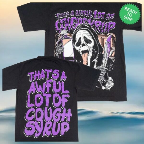 Cough Syrup Store Merch Scream T-Shirt