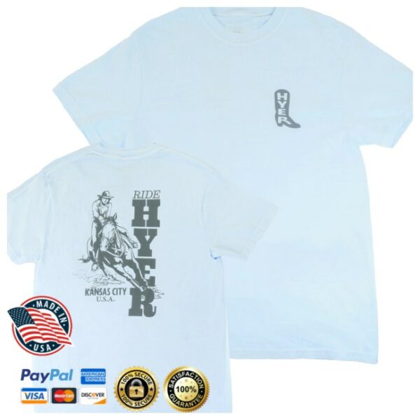 Hyer Boots Store Merch Barrel Racer Tee