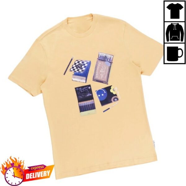 Tape Store Merch Match Box Crew T-Shirt