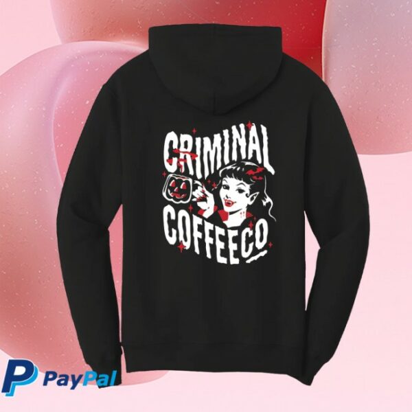 Criminal Coffee Store Merch Limited Edition Halloween Hoodie