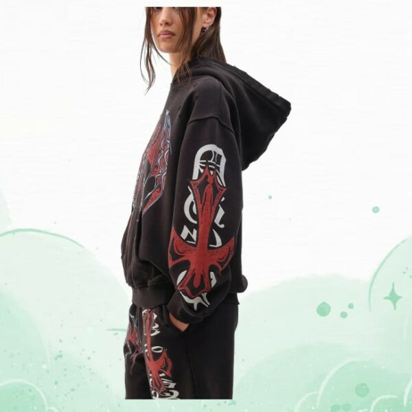 Dropdead Store Merch Infernal Crest Hoodie