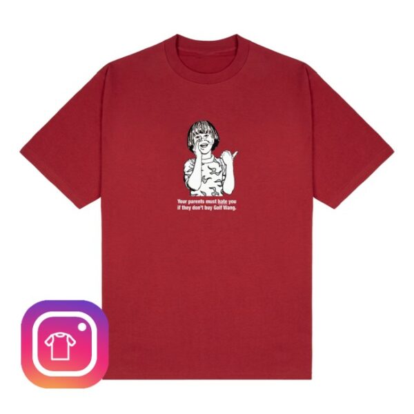 Golf Wang Store Merch Parents Tee By Golf Wang Shirt