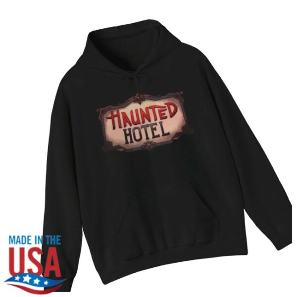 Haunted Hotel Merch Store Haunted Hotel Logo Black Hoodie