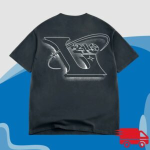 Lance210 Store Merch 210 Comet Box Fit Black Tee