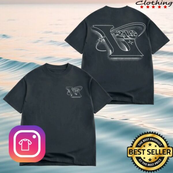 Lance210 Store Merch 210 Comet Box Fit Black Tee