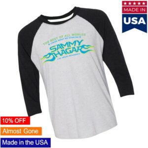Redrocker Store Merch The Best Of All Worlds Vegas Residency Raglan