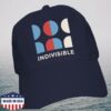 kenny indivisible store merch indivisible official logo square navy baseball cap WE