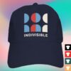 kenny indivisible store merch indivisible official logo square navy baseball cap
