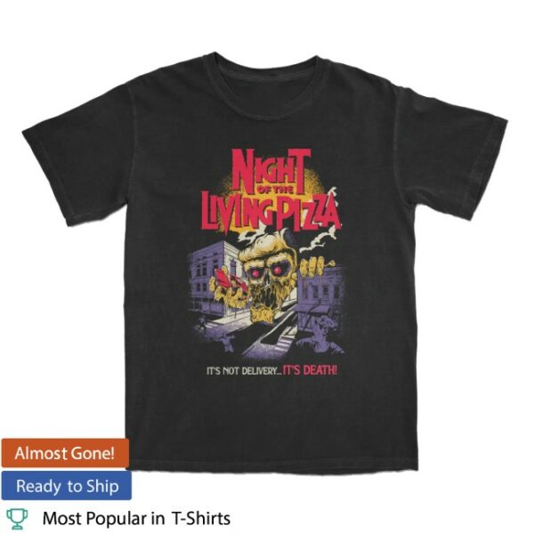 Unitedstateofindiana Store Merch Night Of The Living Pizza Tee