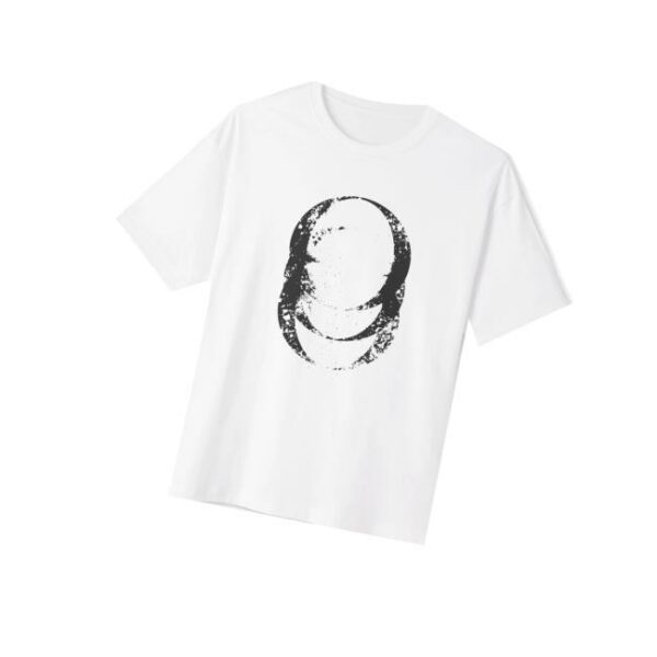 Prymony Merch Store Prymony White And Black Logo T-Shirt