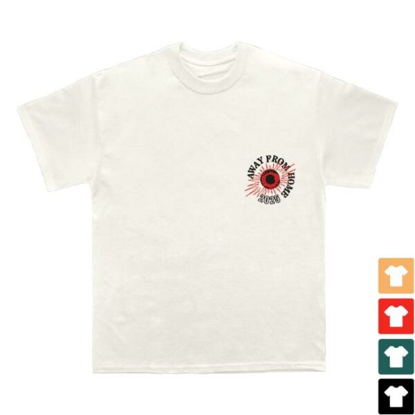 Away From Home Festival Merch Store The Away From Home Festival Event T-Shirt Ecru