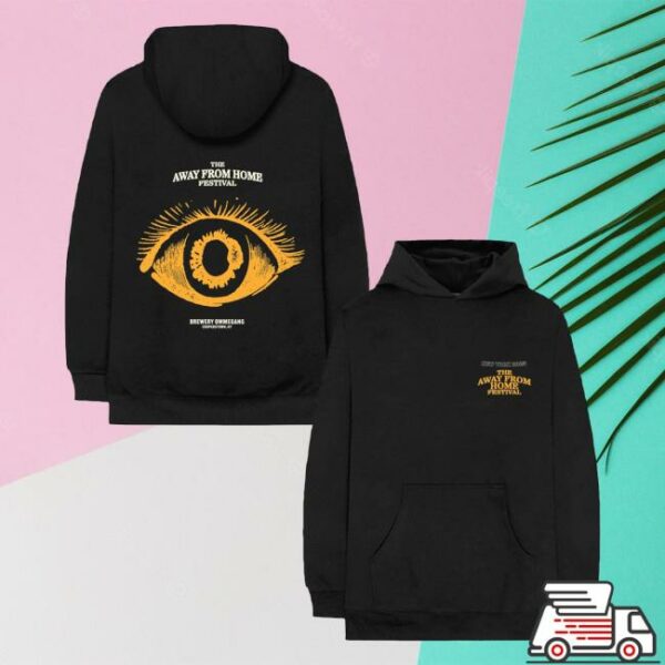 Away From Home Festival Merch Store The Away From Home Festival Hoodie Black