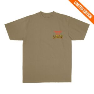 Full Violence Merch Store Destroy Classic Tee In Olive