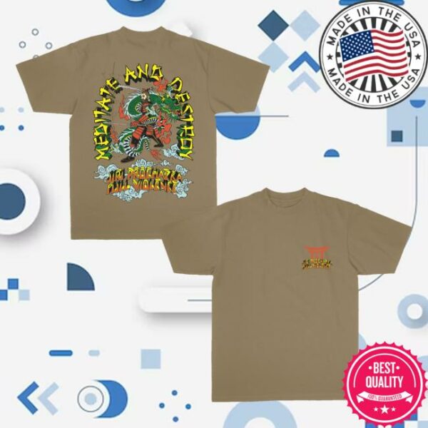 Full Violence Merch Store Destroy Classic Tee In Olive