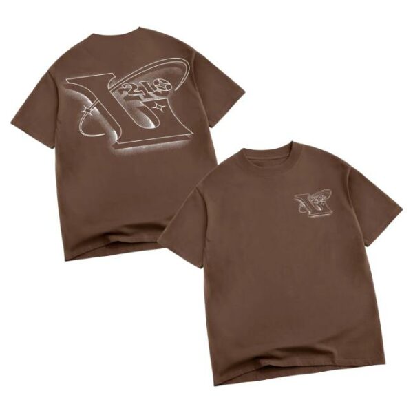 Lance Stewart Official Merch Store 210 Comet Box Fit Tee Chocolate