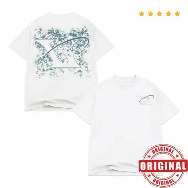 Lance Stewart Official Merch Store 210 Faded Box Fit Tee Blanc White