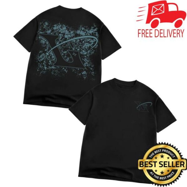 Lance Stewart Official Merch Store 210 Faded Box Fit Tee Limo Black