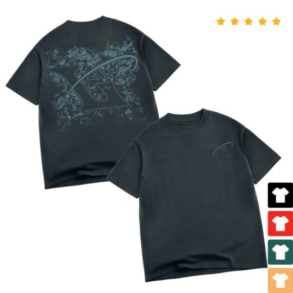 Lance Stewart Official Merch Store 210 Faded Box Fit Tee Vintage Black