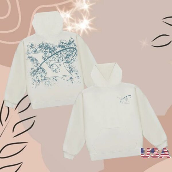Lance Stewart Official Merch Store 210 Faded Hoodie Bright White