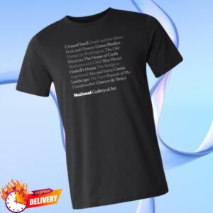 Nga Store Merch National Gallery Of Art Works Of Art T-Shirt