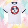 Blink 182 Merch Store Smiley Fitted Micro Rib Tee