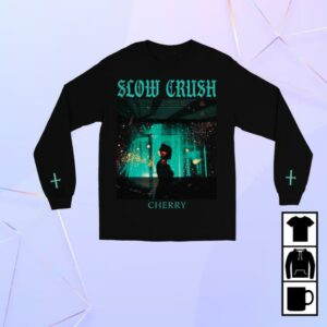 Purenoise Merch Store Slow Crush Cherry Black Long Sleeve