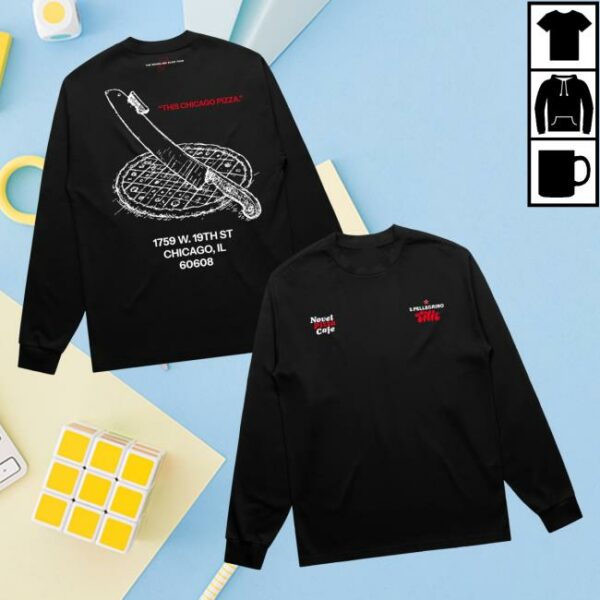 Tilit Merch Store Tilit X S.Pellegrino X Novel Pizza Longsleeve Tee