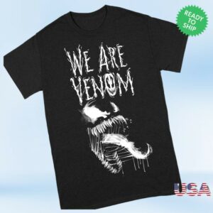 Cool Merch Store Spider-Man We Are Venom T-Shirt