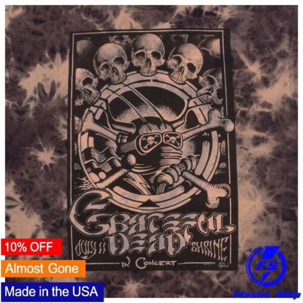 Liquid Blue Store Merch Bug Man Tie-Dye T-Shirt