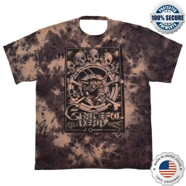 Liquid Blue Store Merch Bug Man Tie-Dye T-Shirt