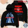 kenny drip by rage store merch drip is my jewel blue big print boxy hoodie qd