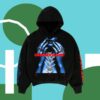 kenny drip by rage store merch drip is my jewel blue big print boxy hoodie