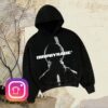 Drip By Rage Store Merch Drip Is My Jewel Blue Big Print Boxy Hoodie