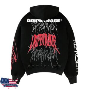 Drip By Rage Store Merch Rage Racing V2 Boxy Hoodie