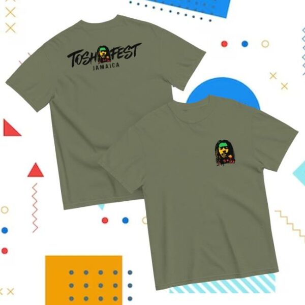 Peter Tosh Merch Store Green Tosh Fest T-Shirt