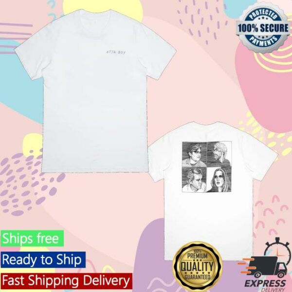 Weareattaboy Merch Store Four Portrait Tee