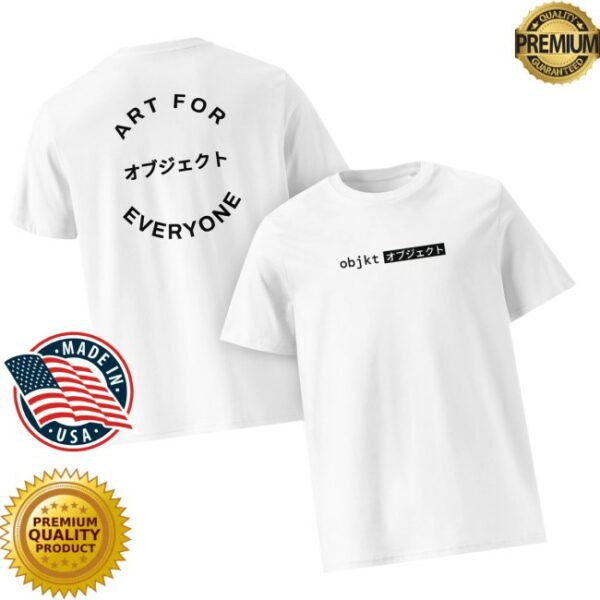 Objkt Store Merch Objkt Art For Everyone Jap Shirt