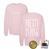kenny emilyann merch store pretty in pink crewneck