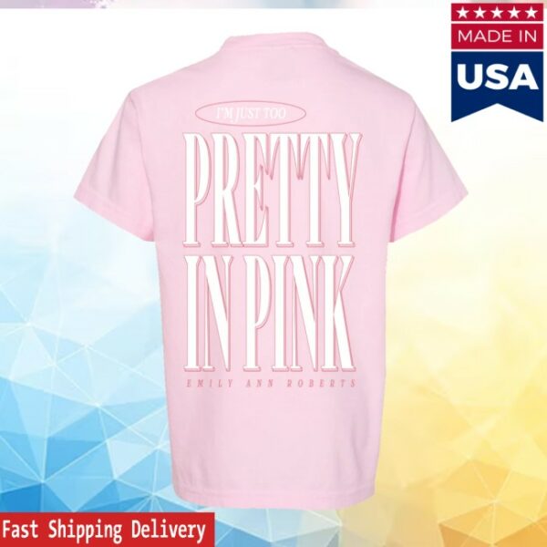 Emilyann Merch Store Youth Pretty In Pink Tee