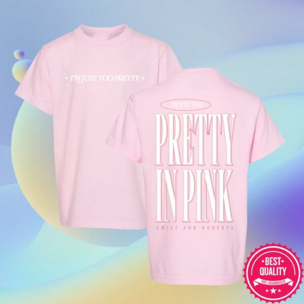 Emilyann Merch Store Youth Pretty In Pink Tee