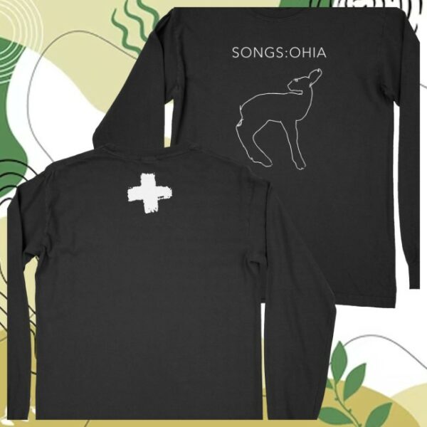 Secretly Store Merch Songs Ohia Fawn Black Long Sleeve