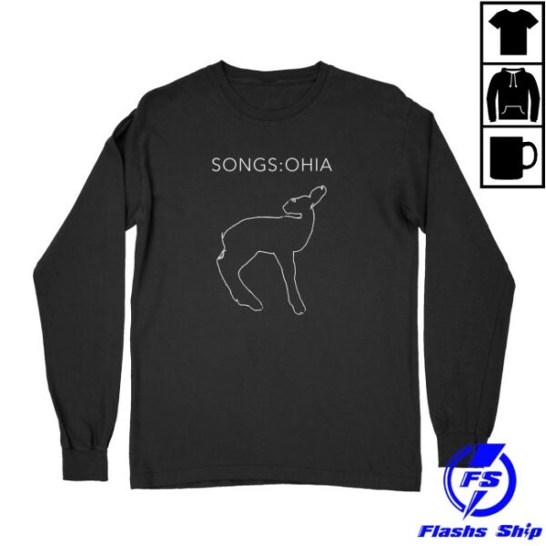 Secretly Store Merch Songs Ohia Fawn Black Long Sleeve