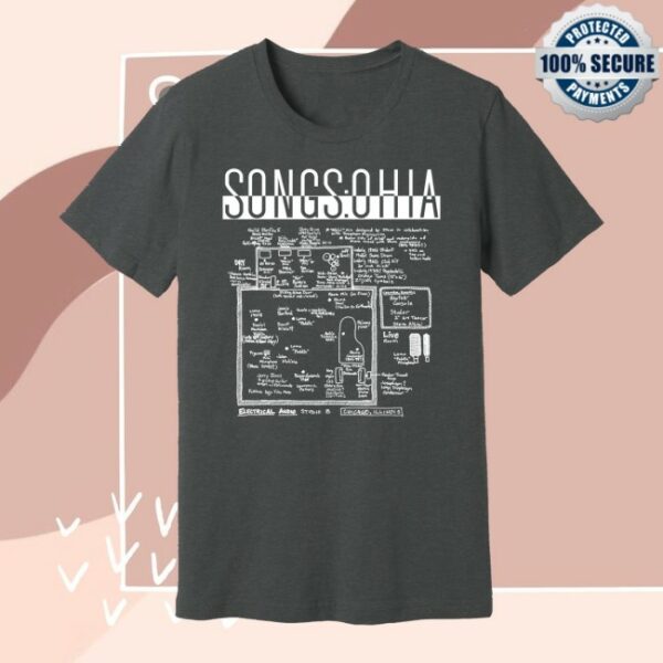 Secretly Store Merch Songs Ohia Studio Grey T-Shirt
