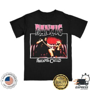 Hevens Basement Shop Merch Danzig Satan’s Child 2000 T-Shirt