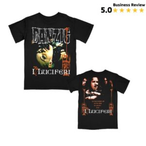 Hevens Basement Shop Merch Danzig I Luciferi 2002 T-Shirt