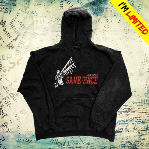Save Face Merch Store Angel Bones Hoodie