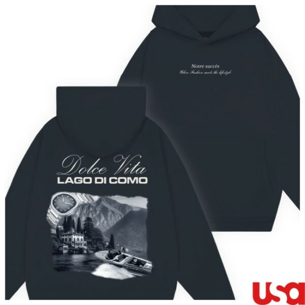 Notre Succes Store Merch Lago Di Como Hoodie