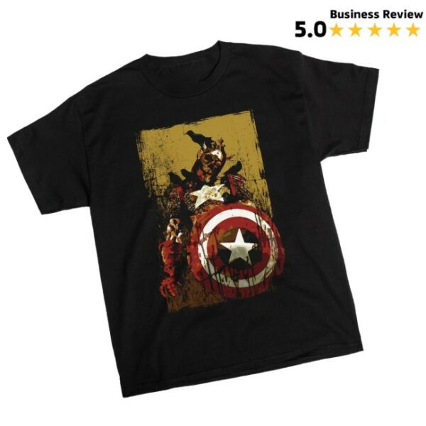 Heroesvillains Store Merch Marvel Zombies Captain America Crows Tee